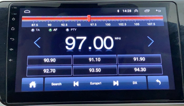 2017 Honda City ZX CVT, Petrol, Automatic, 88,540 km, Infotainment System