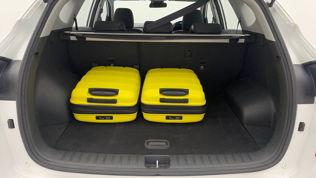 Boot Inside View with Luggage
