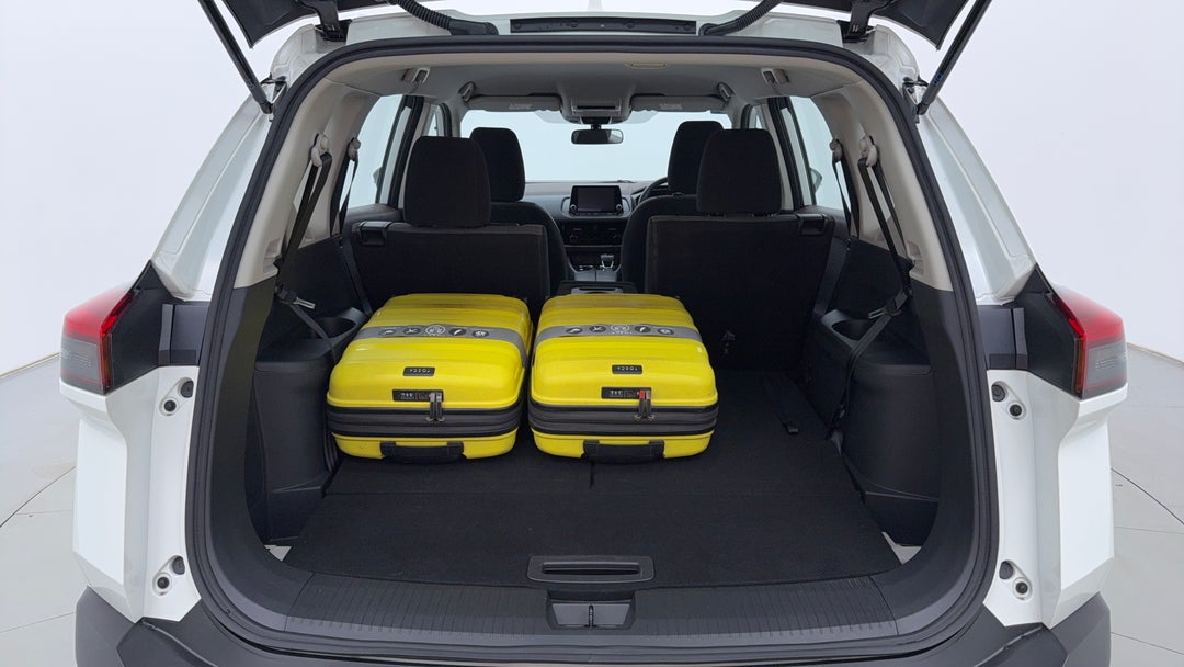 Boot Inside View with Luggage