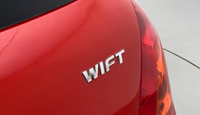 2010 Maruti Swift VXI, Petrol, Manual, 37,982 km, Rear monogram/logo - Minor damage