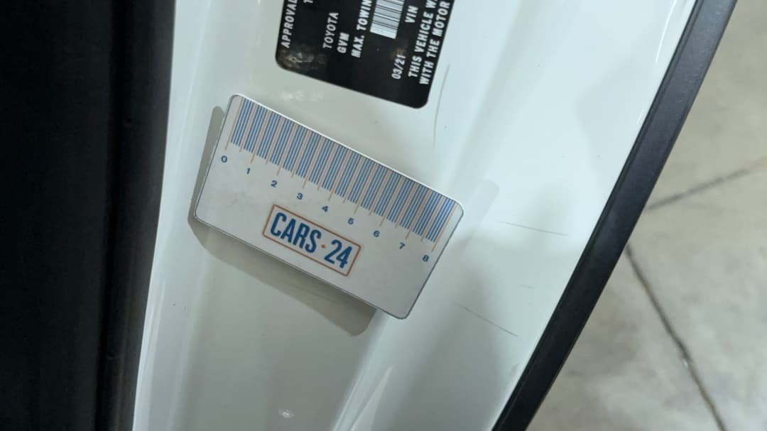 2021 Toyota C-HR Koba (2WD) Hybrid, Automatic, 63767 km, Door Sills Rear LHS Scratch