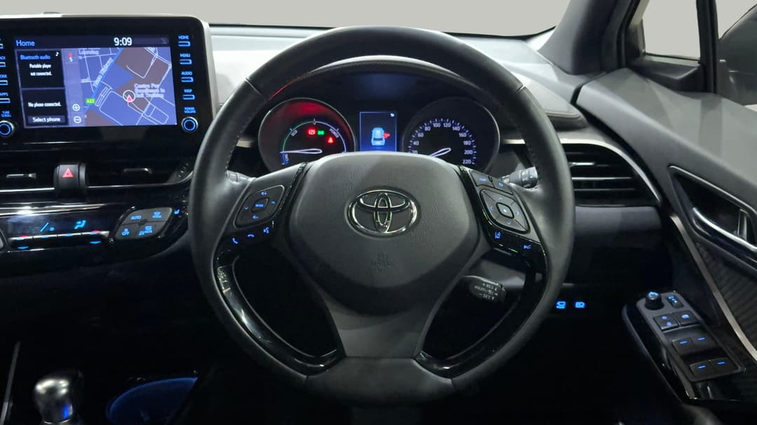 2021 Toyota C-HR Koba (2WD) Hybrid, Automatic, 63767 km, Steering Wheel Close-up