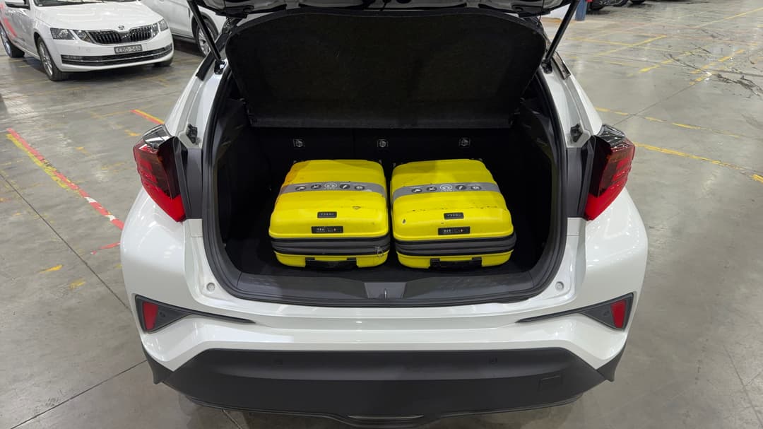 2021 Toyota C-HR Koba (2WD) Hybrid, Automatic, 63767 km, Boot Inside View with Luggage