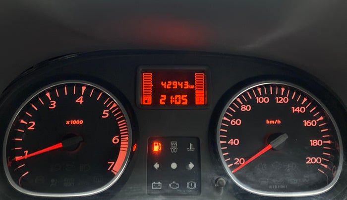 2014 Renault Duster 85 PS RXL, Diesel, Manual, 42,983 km, Odometer Image
