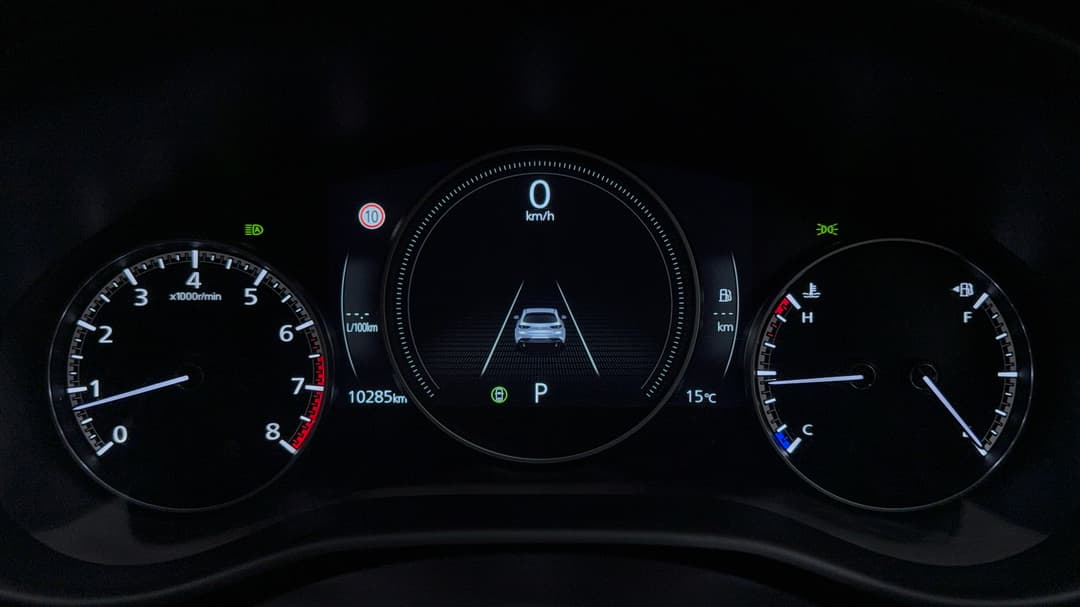2024 Mazda 3 G25 Evolve Sp, Automatic, 10285 km, Odometer View