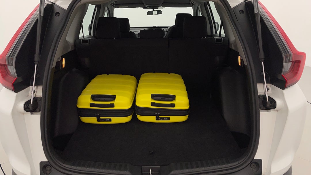Boot Inside View with Luggage