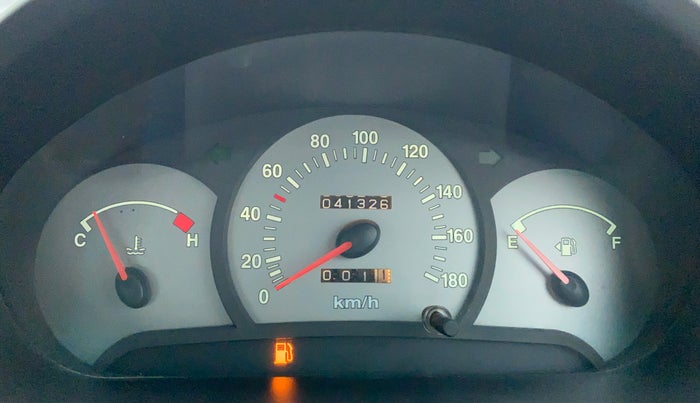 2009 Hyundai Santro Xing GL, Petrol, Manual, 41,610 km, Odometer View