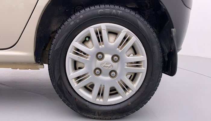 2009 Hyundai Santro Xing GL, Petrol, Manual, 41,610 km, Left Rear Wheel