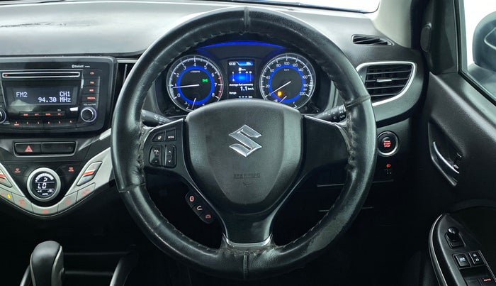 2016 Maruti Baleno ZETA 1.2 K12 CVT, Petrol, Automatic, Steering Wheel Close Up