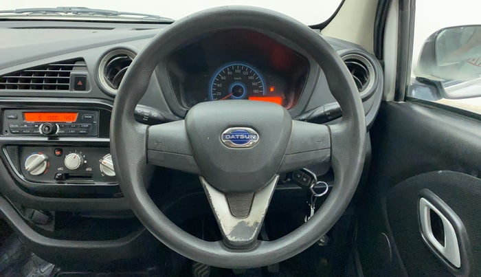 2018 Datsun Redi Go T (O), Petrol, Manual, 1,07,013 km, Steering Wheel Close Up