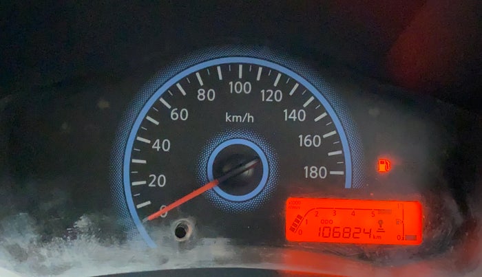 2018 Datsun Redi Go T (O), Petrol, Manual, 1,07,013 km, Odometer Image