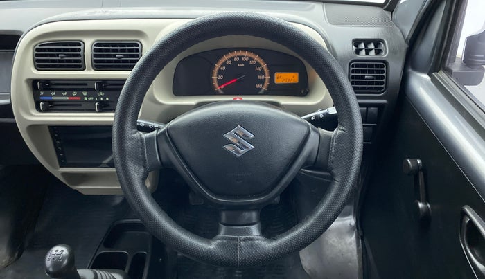 2019 Maruti Eeco 5 STR WITH A/C+HTR, Petrol, Manual, 28,172 km, Steering Wheel Close Up