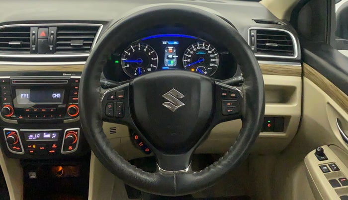 2018 Maruti Ciaz ZETA 1.5 SHVS MT PETROL, Petrol, Manual, 18,001 km, Steering Wheel Close Up