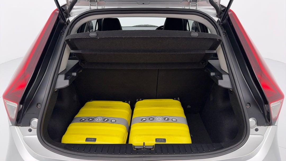 Boot Inside View with Luggage