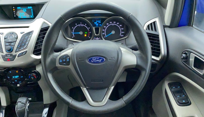 2015 Ford Ecosport TITANIUM 1.5L PETROL AT, Petrol, Automatic, 28,440 km, Steering Wheel Close Up