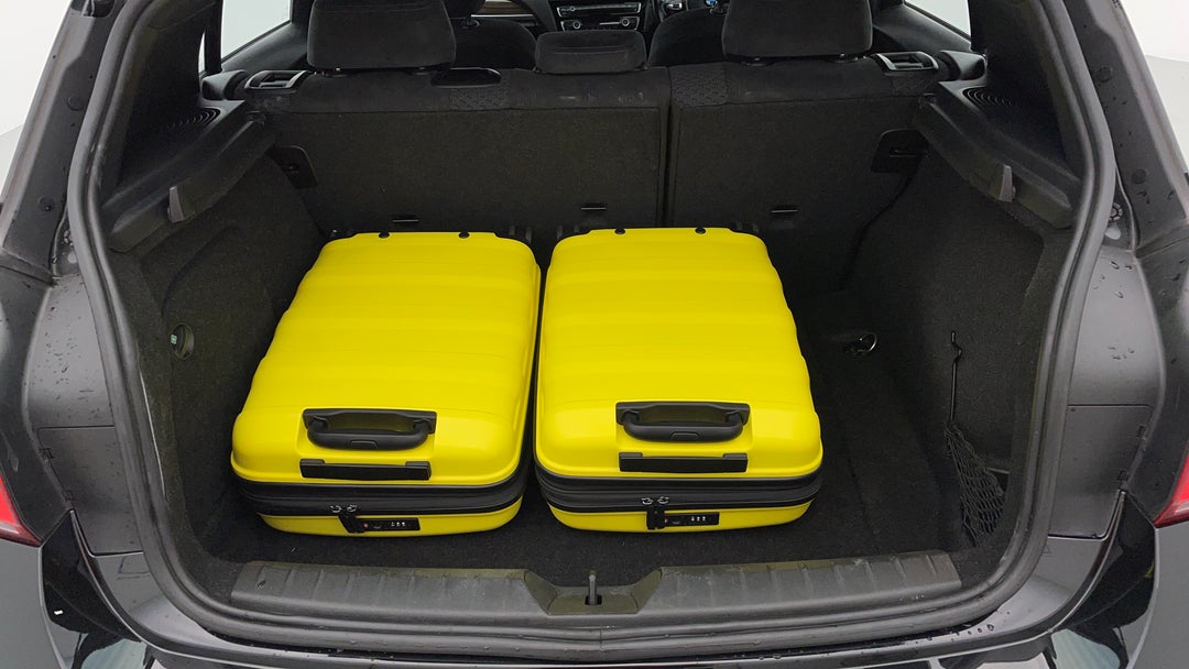 Boot Inside View with Luggage