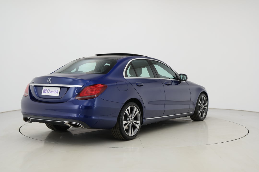 2018 Mercedes-benz C200 Eq (hybrid), Automatic, 59279 km, Right Back Diagonal (45- Degree) View