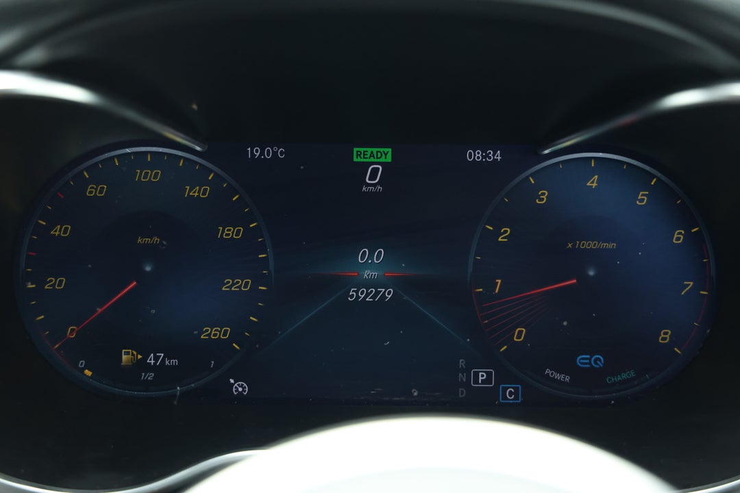 2018 Mercedes-benz C200 Eq (hybrid), Automatic, 59279 km, Odometer View