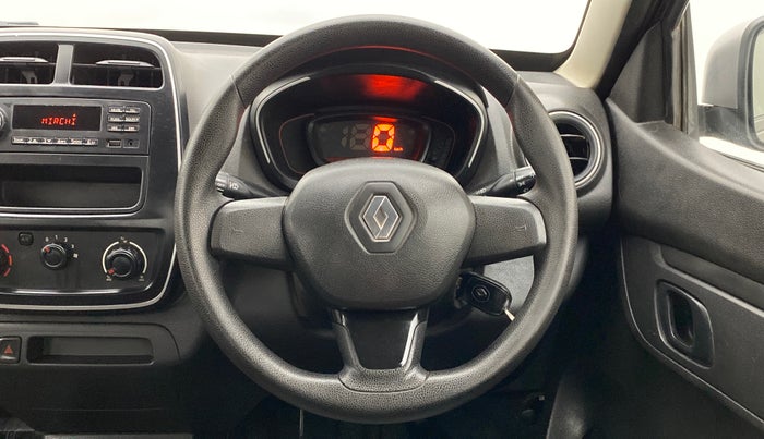 2018 Renault Kwid 1.0 RXL, Petrol, Manual, 60,854 km, Steering Wheel Close Up