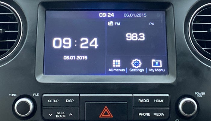 2018 Hyundai Grand i10 SPORTZ 1.2 KAPPA VTVT, Petrol, Manual, 22,876 km, Infotainment System