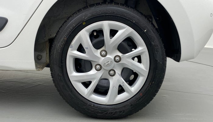 2018 Hyundai Grand i10 SPORTZ 1.2 KAPPA VTVT, Petrol, Manual, 22,876 km, Left Rear Wheel