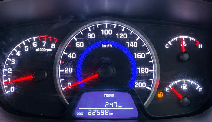 2018 Hyundai Grand i10 SPORTZ 1.2 KAPPA VTVT, Petrol, Manual, 22,876 km, Odometer Image