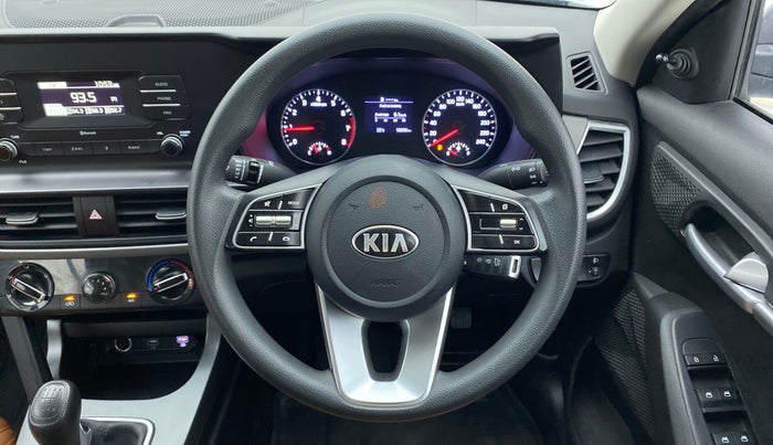 2021 KIA SELTOS HTE 1.5 PETROL, Petrol, Manual, 16,644 km, Steering Wheel Close Up