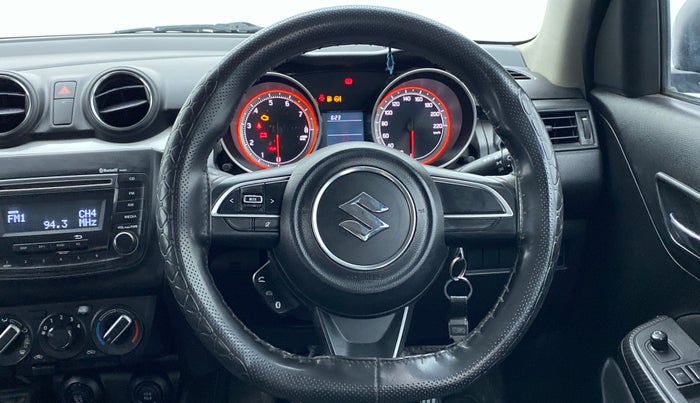 2018 Maruti Swift VXI D, Petrol, Manual, 37,030 km, Steering Wheel Close Up