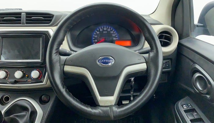 2019 Datsun Go Plus A (O), CNG, Manual, 60,274 km, Steering Wheel Close Up