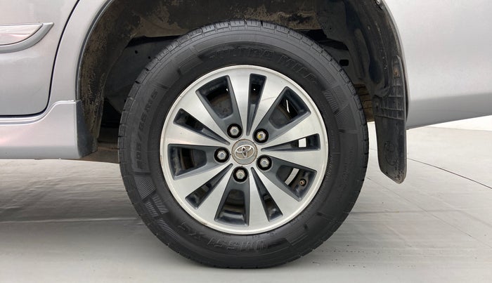 2015 Toyota Innova 2.5 VX 7 STR BS IV, Diesel, Manual, 1,50,687 km, Left Rear Wheel