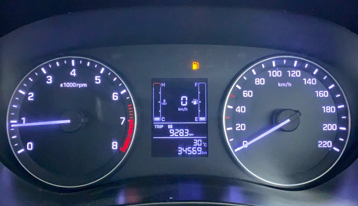 2017 Hyundai Elite i20 SPORTZ 1.2, Petrol, Manual, 34,655 km, Odometer Image