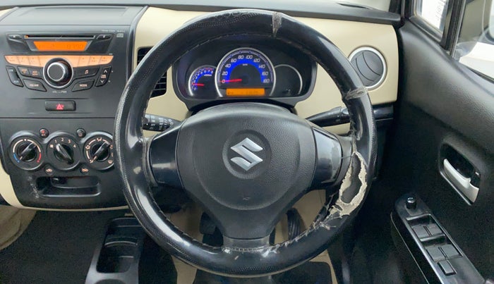 2018 Maruti Wagon R 1.0 VXI, Petrol, Manual, 54,312 km, Steering Wheel Close Up