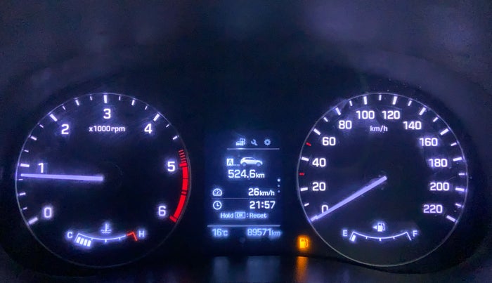 2015 Hyundai Creta 1.6 SX (O) CRDI, Diesel, Manual, 90,055 km, Odometer Image