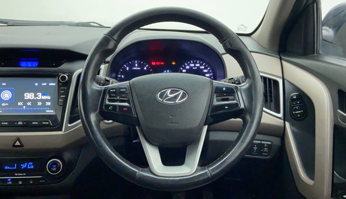 2015 Hyundai Creta 1.6 SX (O) CRDI, Diesel, Manual, 90,055 km, Steering Wheel Close Up