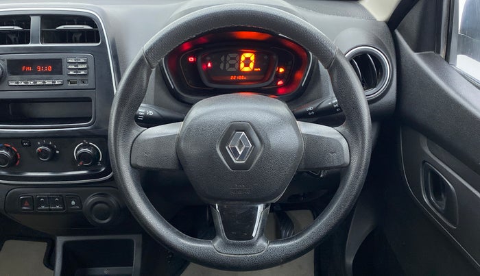 2019 Renault Kwid RXL, Petrol, Manual, 22,166 km, Steering Wheel Close Up