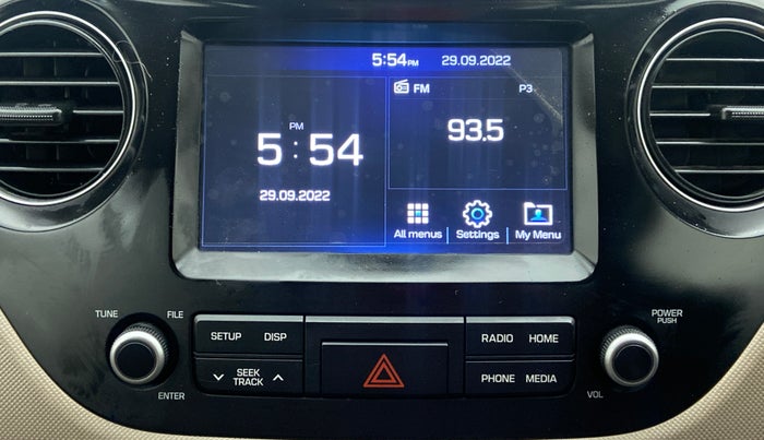 2018 Hyundai Grand i10 SPORTZ 1.2 KAPPA VTVT, Petrol, Manual, 7,062 km, Infotainment System