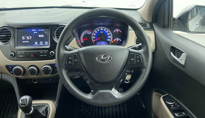 2018 Hyundai Grand i10 SPORTZ 1.2 KAPPA VTVT, Petrol, Manual, 7,062 km, Steering Wheel Close Up