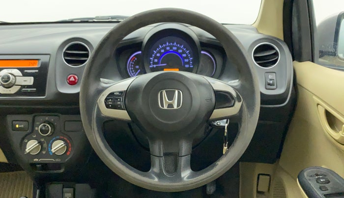 2015 Honda Amaze 1.2L I-VTEC S, Petrol, Manual, 44,063 km, Steering Wheel Close Up
