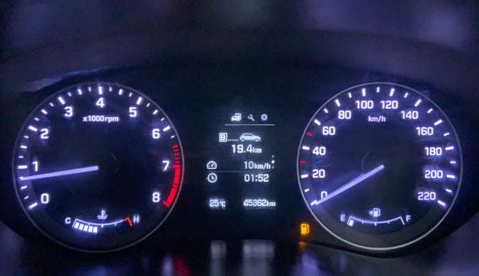 2016 Hyundai Elite i20 ASTA 1.2, Petrol, Manual, 45,553 km, Odometer View