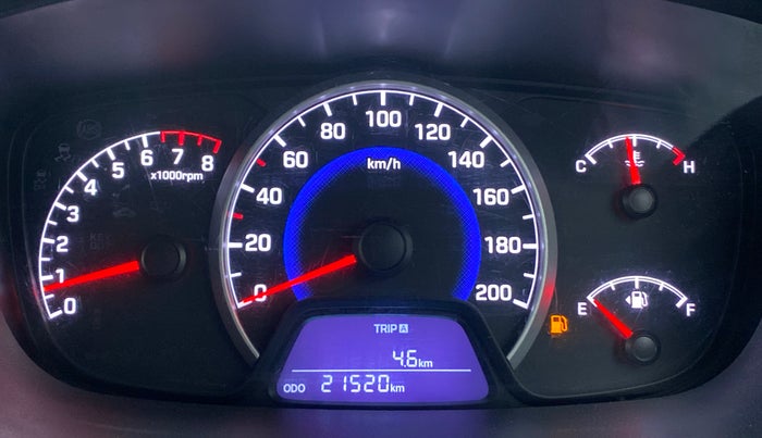 2017 Hyundai Grand i10 SPORTZ 1.2 KAPPA VTVT, Petrol, Manual, 21,520 km, Odometer Image