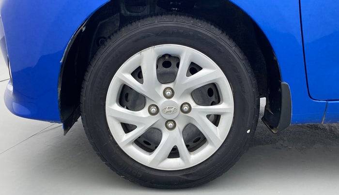 2017 Hyundai Grand i10 SPORTZ 1.2 KAPPA VTVT, Petrol, Manual, 21,520 km, Left Front Wheel