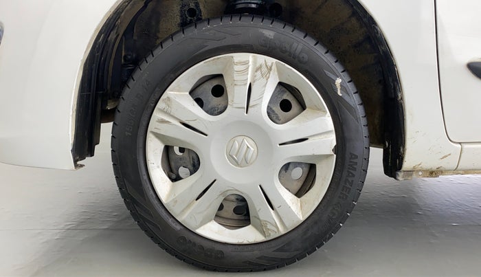 2017 Maruti Wagon R 1.0 VXI, CNG, Manual, 79,736 km, Left Front Wheel