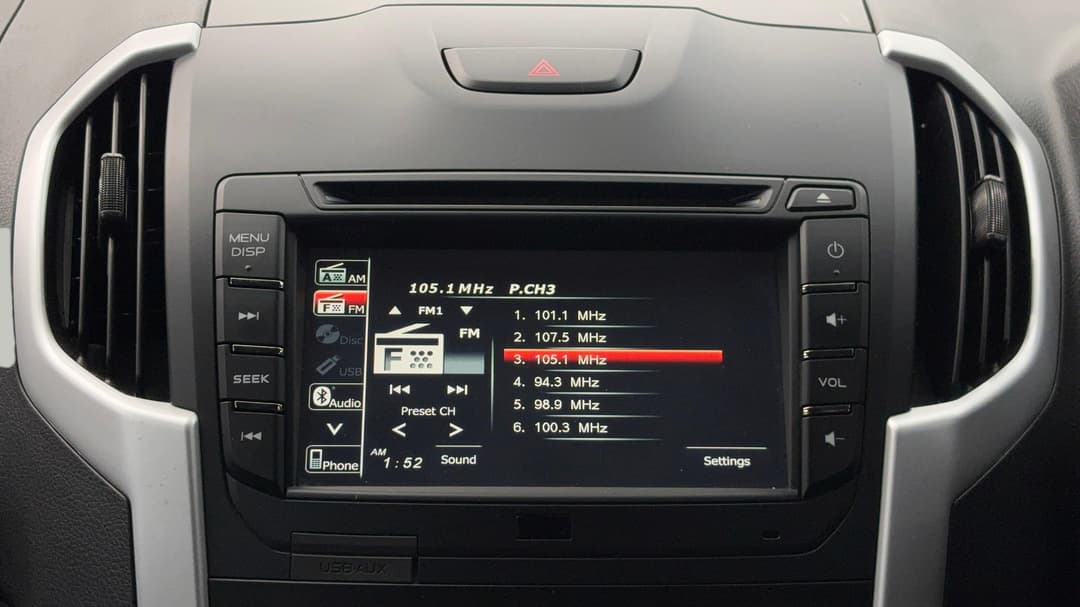 2019 Isuzu D-MAX Ls-m (4x4), Automatic, 113533 km, Infotainment System