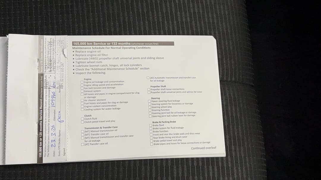 2019 Isuzu D-MAX Ls-m (4x4), Automatic, 113533 km, Service History