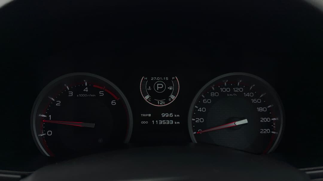 2019 Isuzu D-MAX Ls-m (4x4), Automatic, 113533 km, Odometer View