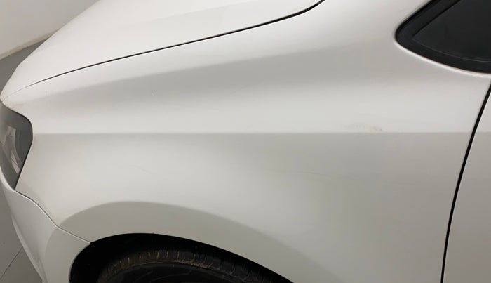 2017 Volkswagen Polo HIGHLINE1.2L, Petrol, Manual, 1,44,223 km, Left fender - Minor scratches