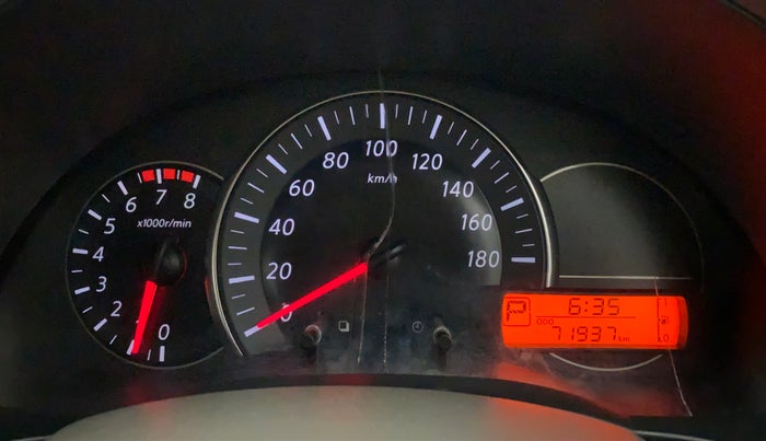 2014 Nissan Micra XV CVT, Petrol, Automatic, 71,937 km, Odometer Image