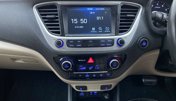 2018 Hyundai Verna 1.6 SX VTVT AT (O), Petrol, Automatic, 21,111 km, Air Conditioner