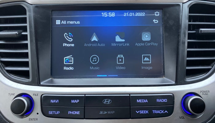 2018 Hyundai Verna 1.6 SX VTVT AT (O), Petrol, Automatic, 21,111 km, Touchscreen Infotainment System