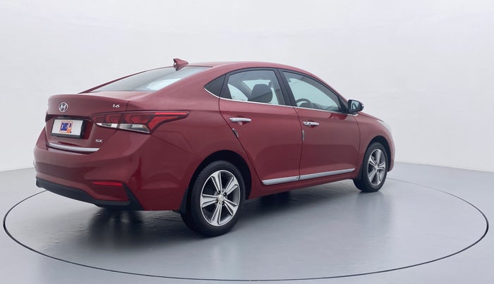 2018 Hyundai Verna 1.6 SX VTVT AT (O), Petrol, Automatic, 21,111 km, Right Back Diagonal